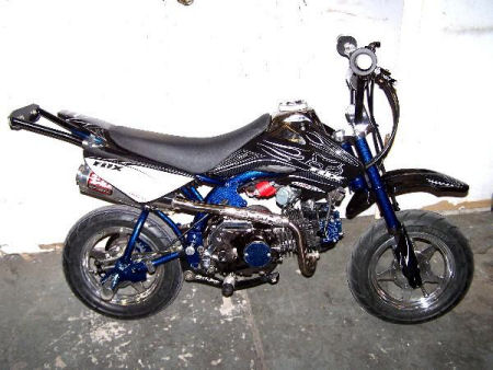 Blue Vein stunt bike frame